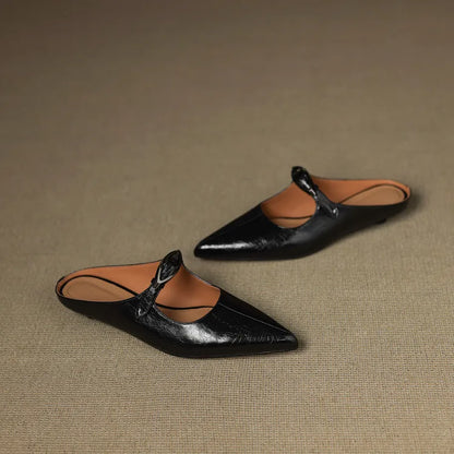 Mule in Vera Pelle Alour