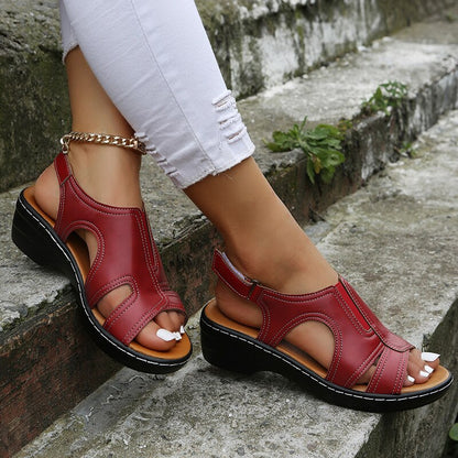 Jolie™  | Sandali in Pelle Ortopedica