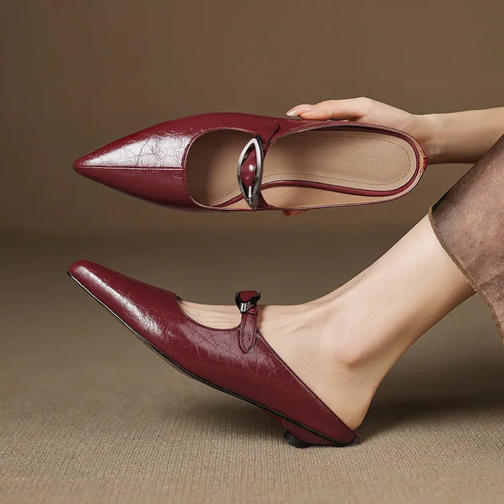 Mule in Vera Pelle Alour