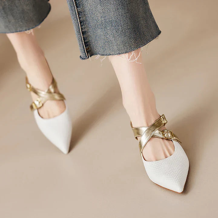 Mule in vera pelle Zelle