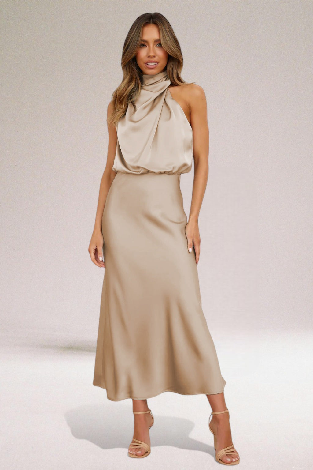 ELARA™ - Abito da Sera Elegante in Satin