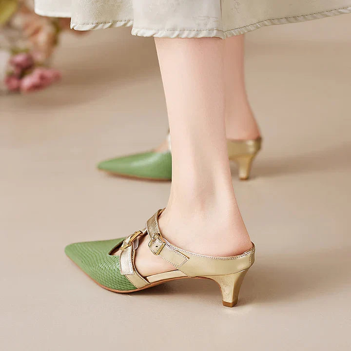 Mule in vera pelle Zelle