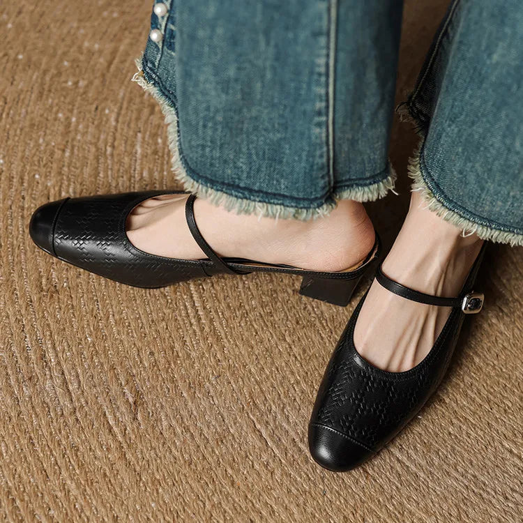 Mule in Vera Pelle Berla
