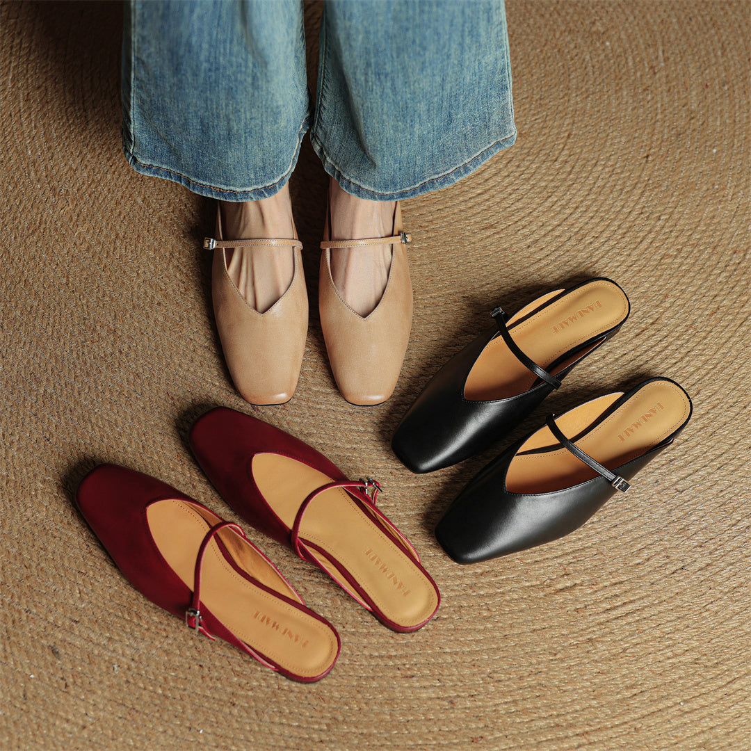 Mule in Vera Pelle Miral