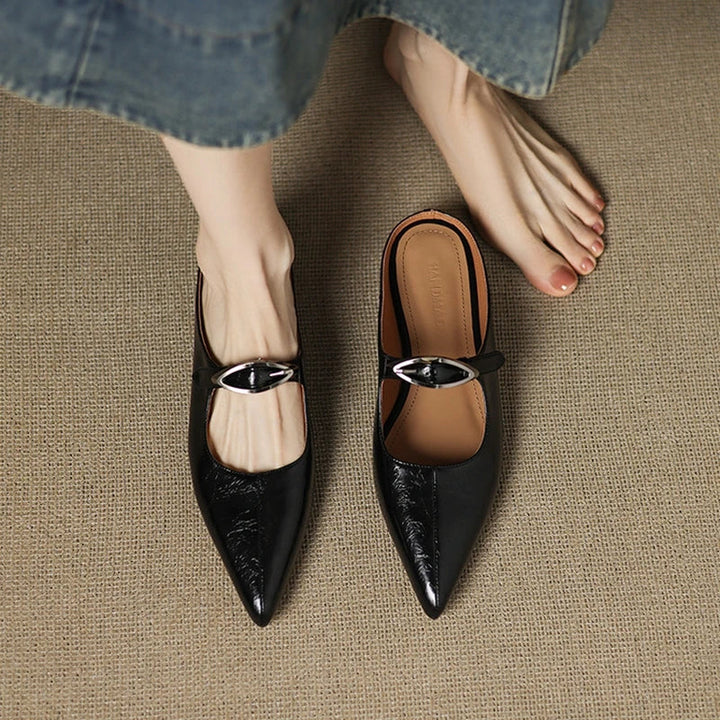 Mule in Vera Pelle Alour