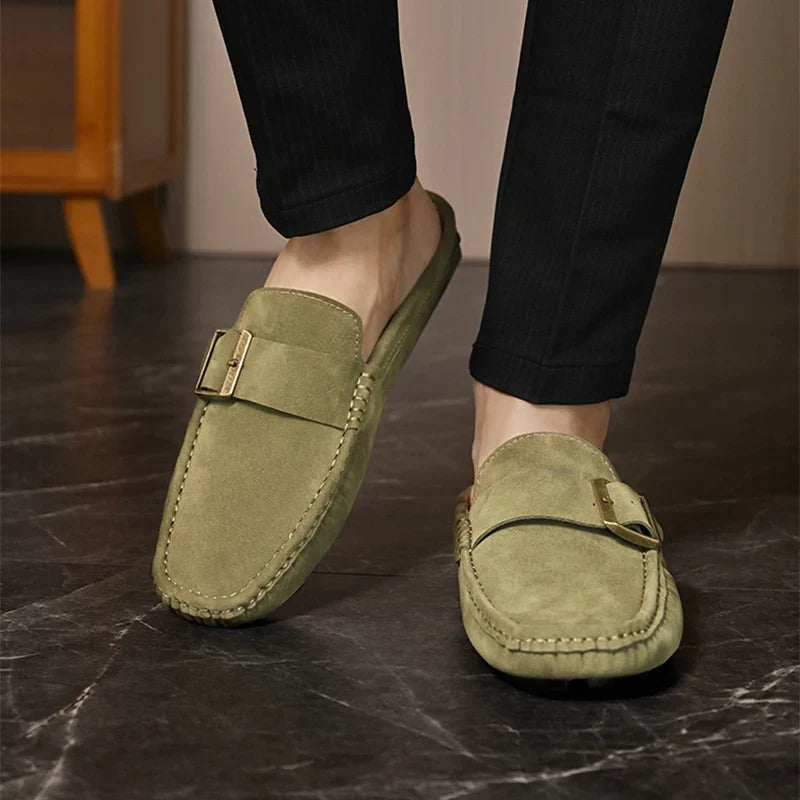 Zoccoli in suede Zayden
