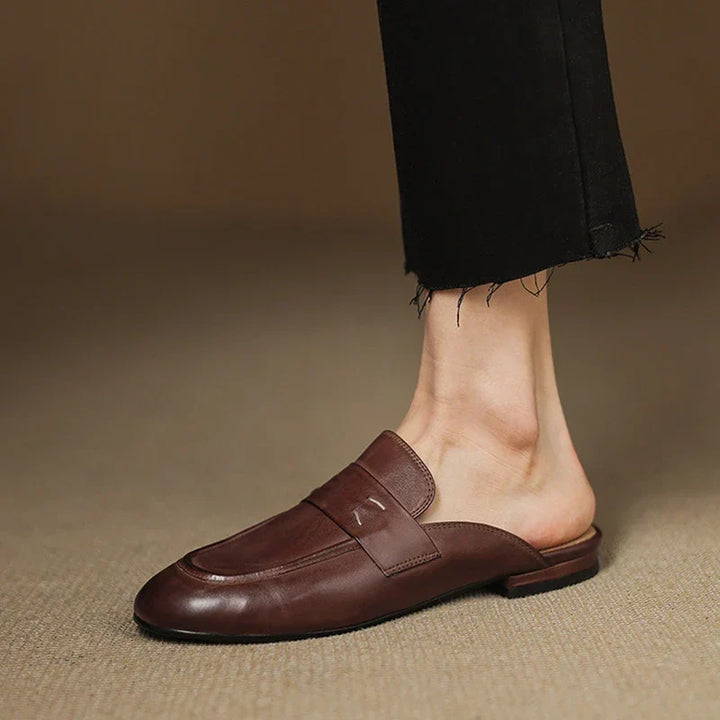 Mule in Vera Pelle Serin