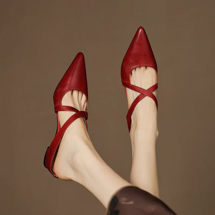 Mule in Vera Pelle Aluna