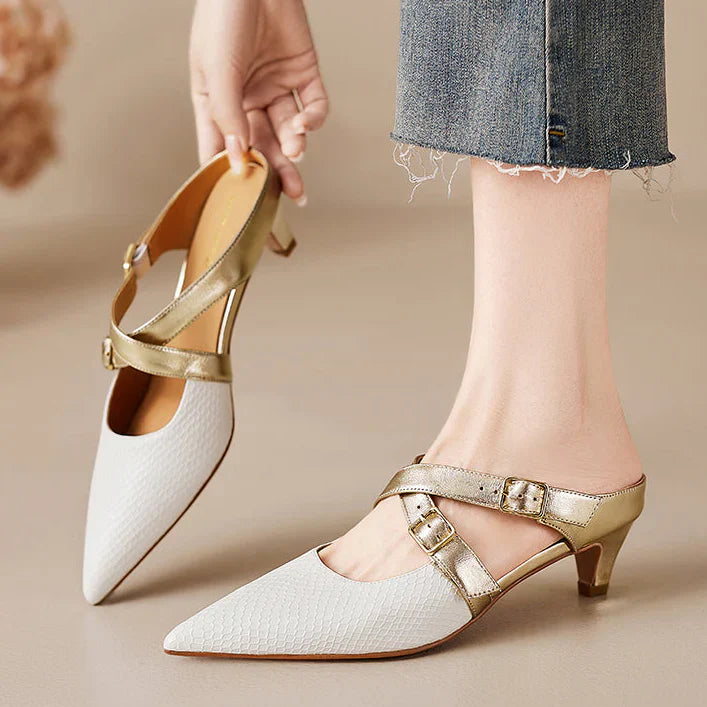 Mule in vera pelle Zelle