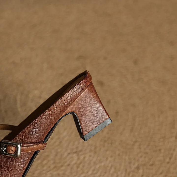 Mule in Vera Pelle Berla