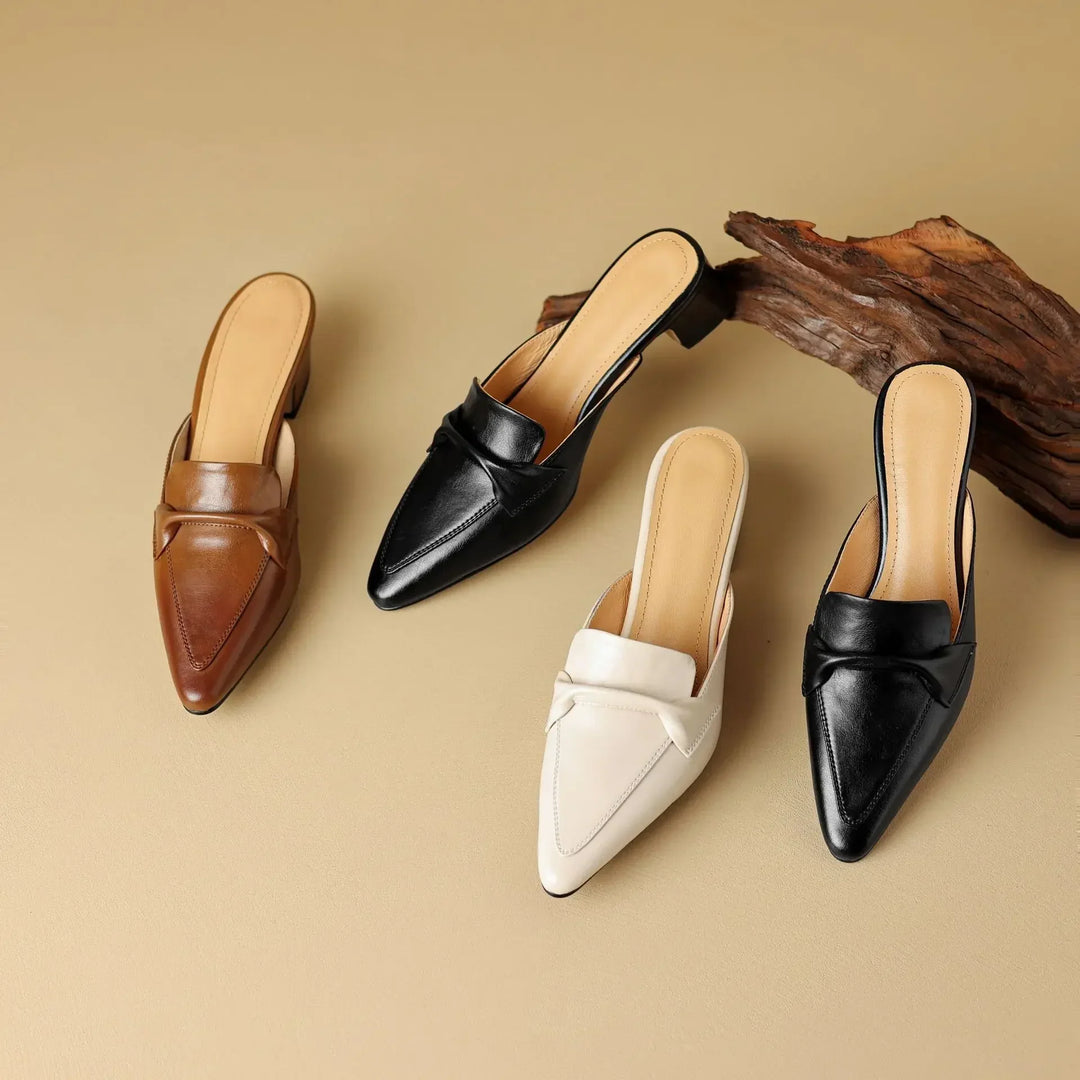 Mule in Vera Pelle Alaya