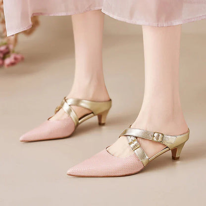 Mule in vera pelle Zelle