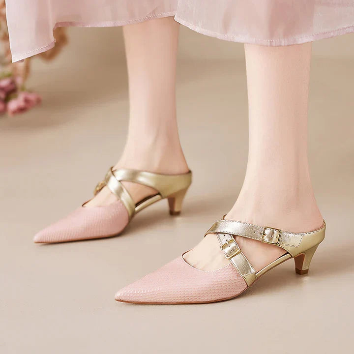 Mule in vera pelle Zelle