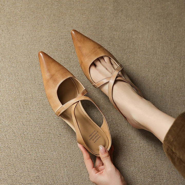 Mule in Vera Pelle Aluna