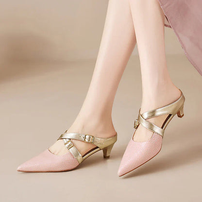 Mule in vera pelle Zelle