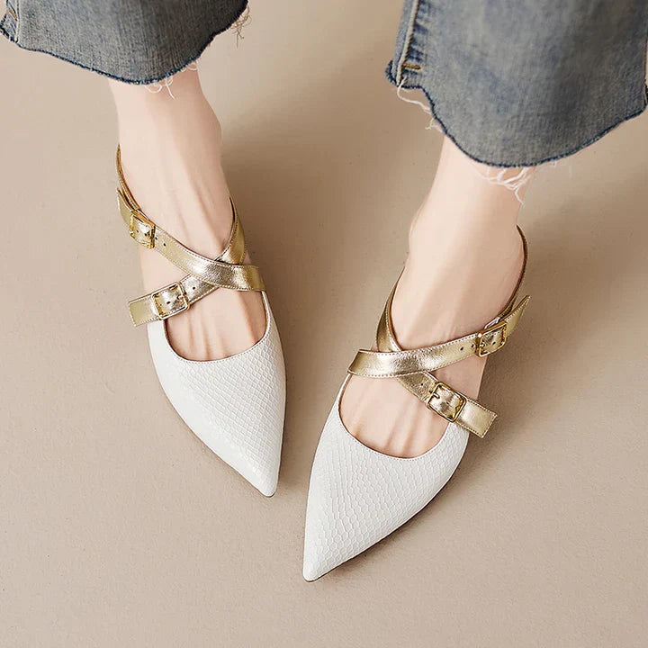Mule in vera pelle Zelle