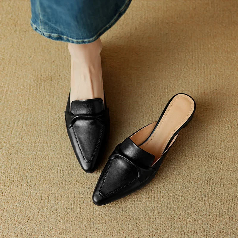 Mule in Vera Pelle Alaya