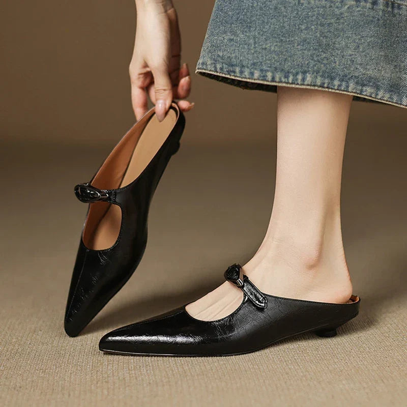 Mule in Vera Pelle Alour