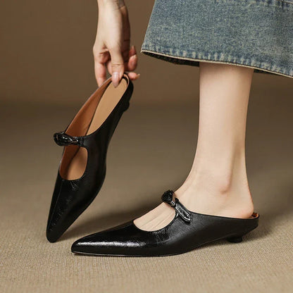 Mule in Vera Pelle Alour