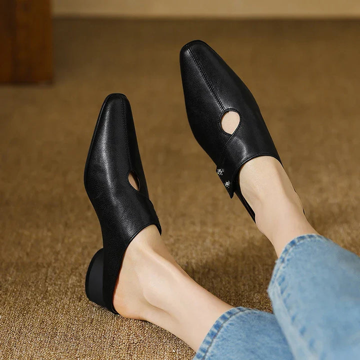 Mule in Vera Pelle Agnit