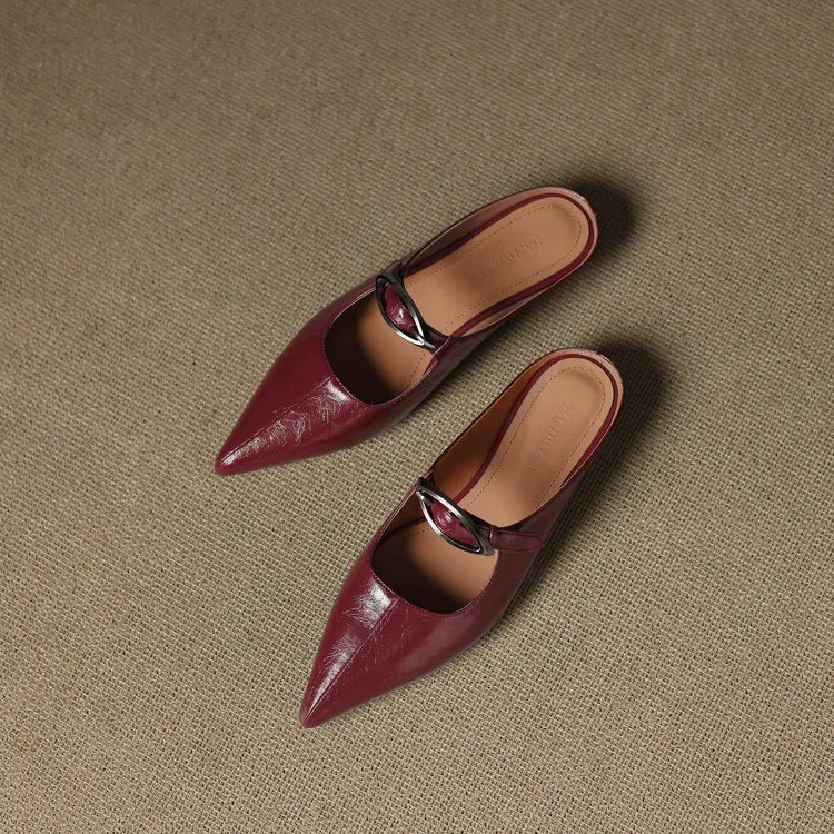 Mule in Vera Pelle Alour