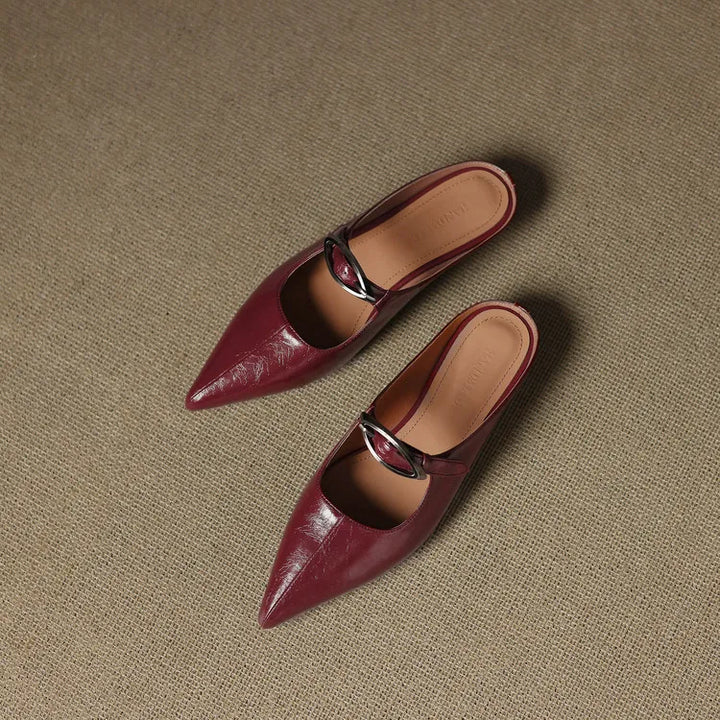 Mule in Vera Pelle Alour