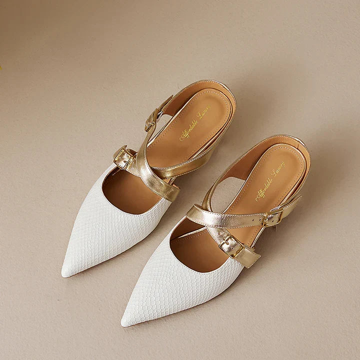 Mule in vera pelle Zelle