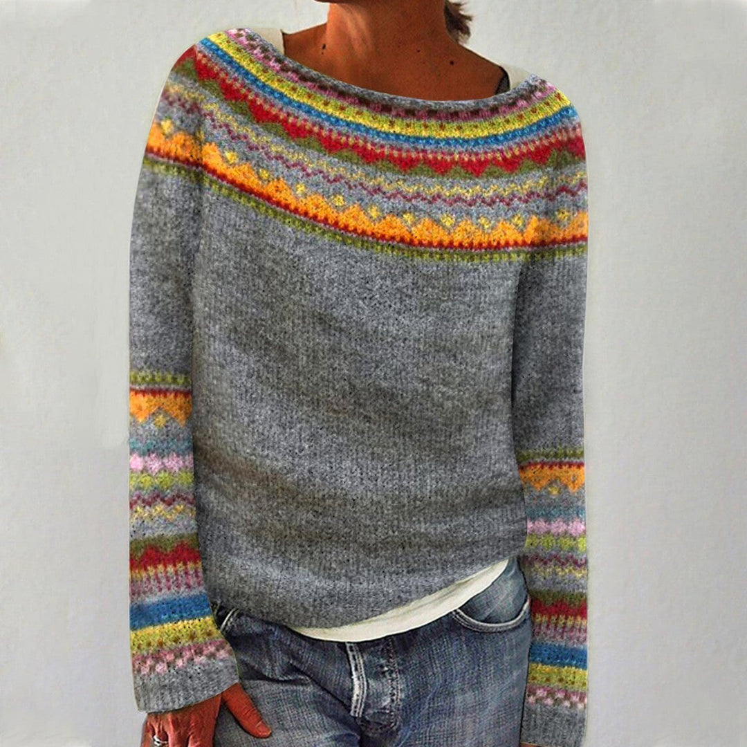 Elsa | Maglione Striato Confortevole