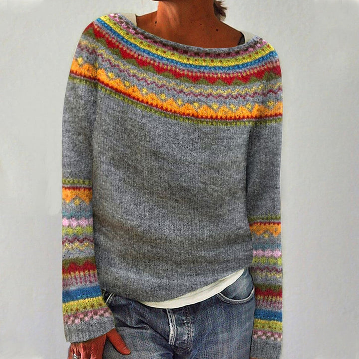 Elsa | Maglione Striato Confortevole