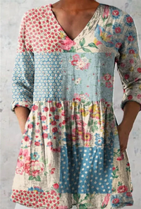 Estelle | Blusa Lunga con Scollo a V