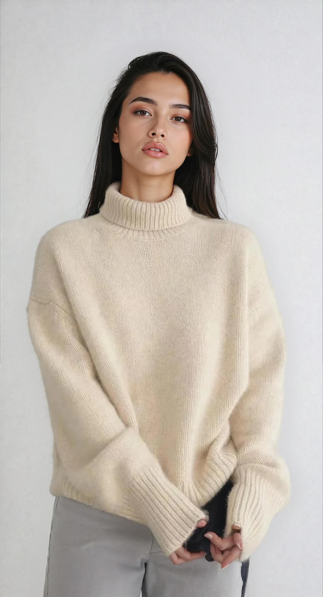 Colette Grace | Maglione Collo Alto Relaxato