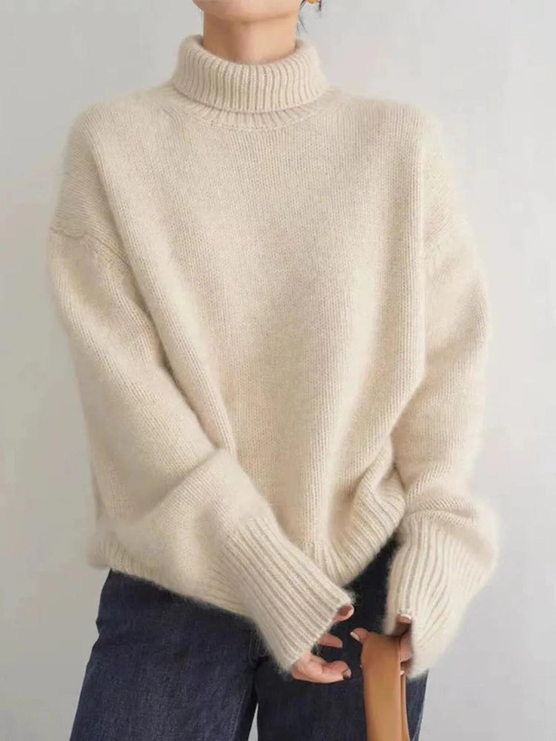 Colette Grace | Maglione Collo Alto Relaxato