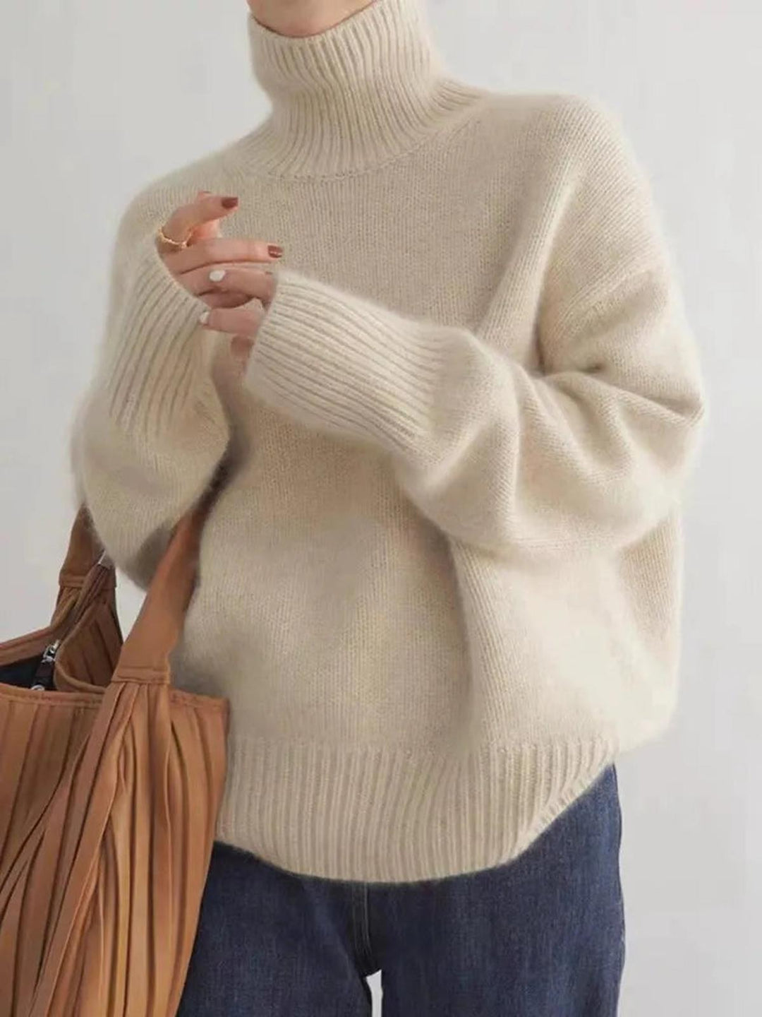 Colette Grace | Maglione Collo Alto Relaxato