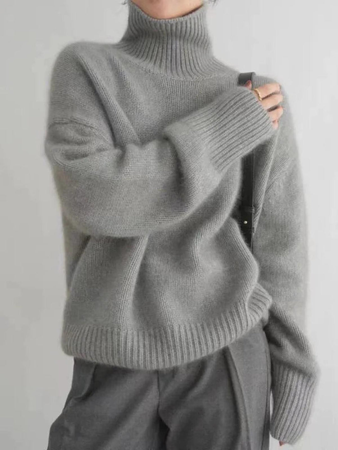 Colette Grace | Maglione Collo Alto Relaxato