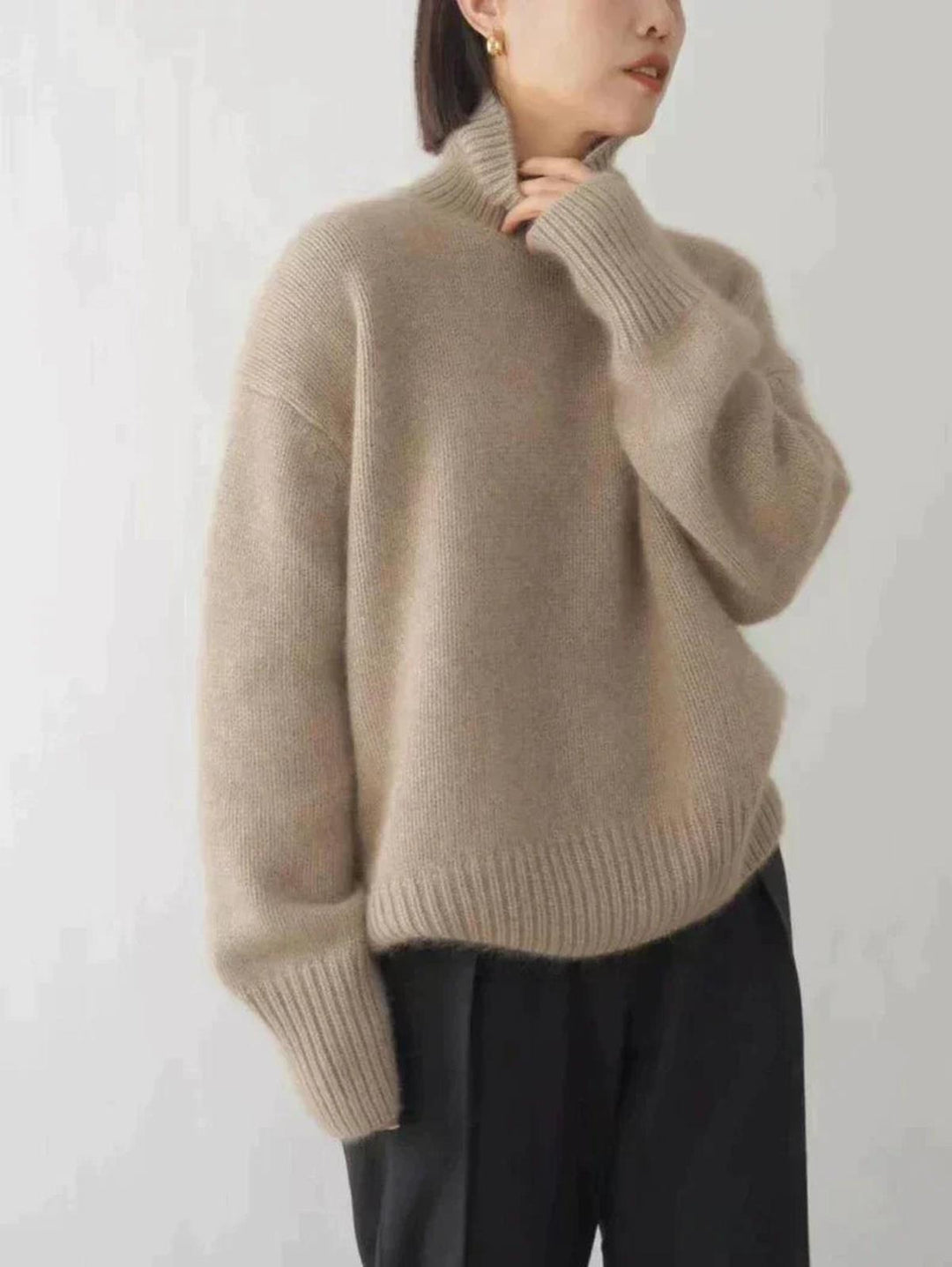 Colette Grace | Maglione Collo Alto Relaxato