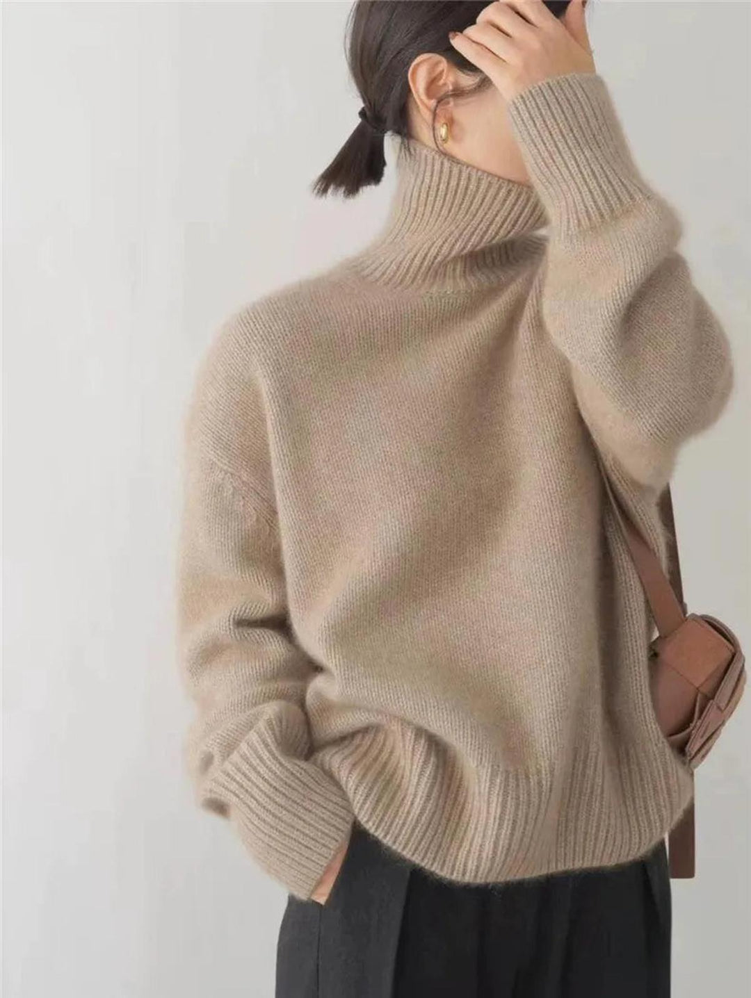 Colette Grace | Maglione Collo Alto Relaxato