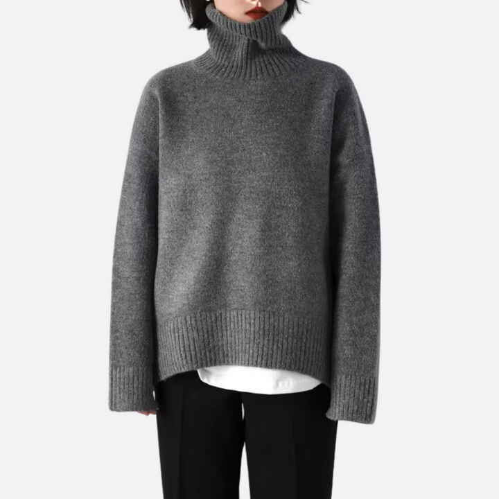 Elowen | Maglione Relaxed con Collo Alto