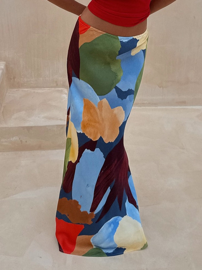 Giacca a Maglia con Motivo Geometrico Astratto