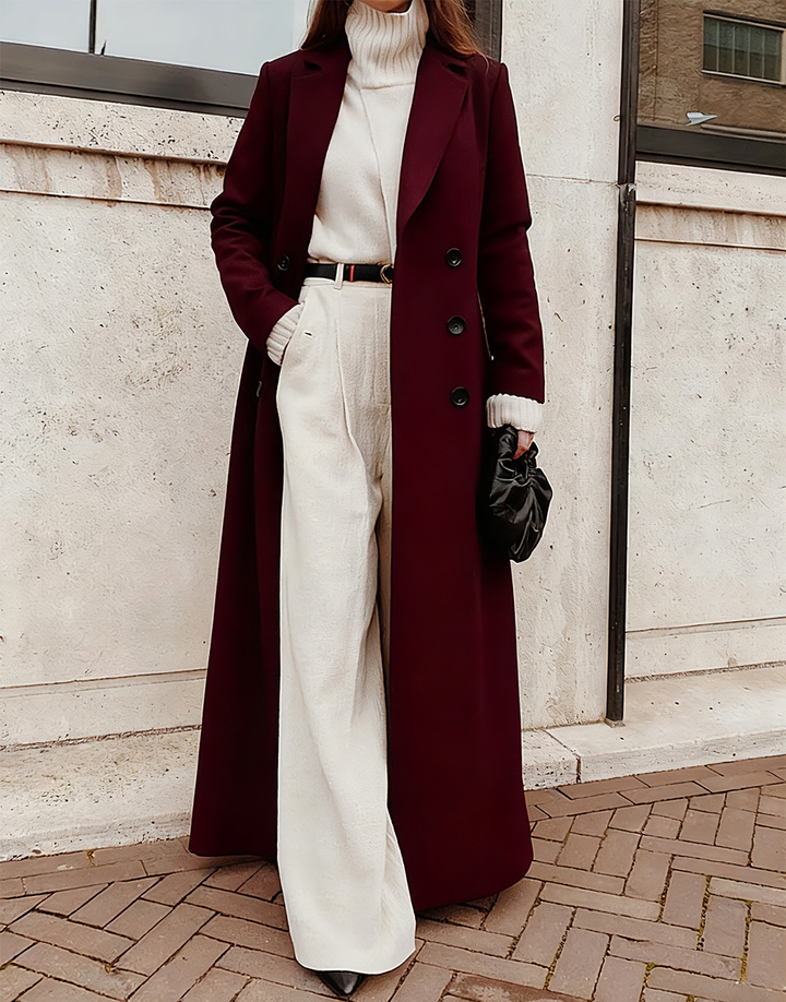 Cappotto Maxi Lungo in Lana