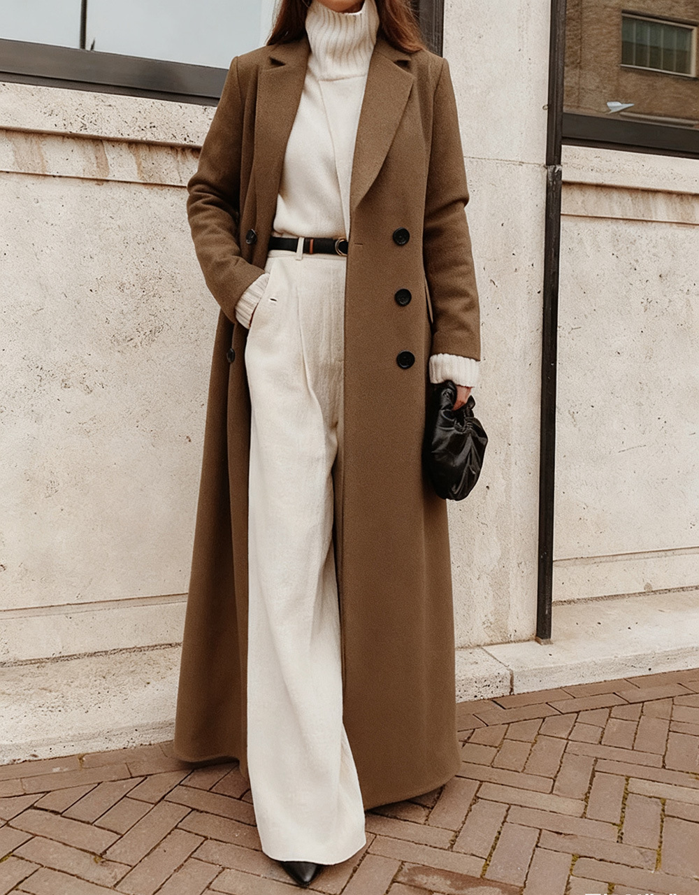 Cappotto Maxi Lungo in Lana