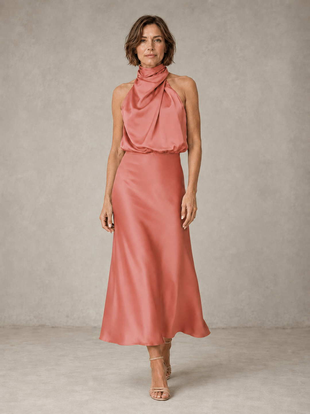 Harper | Abito Sera in Satin