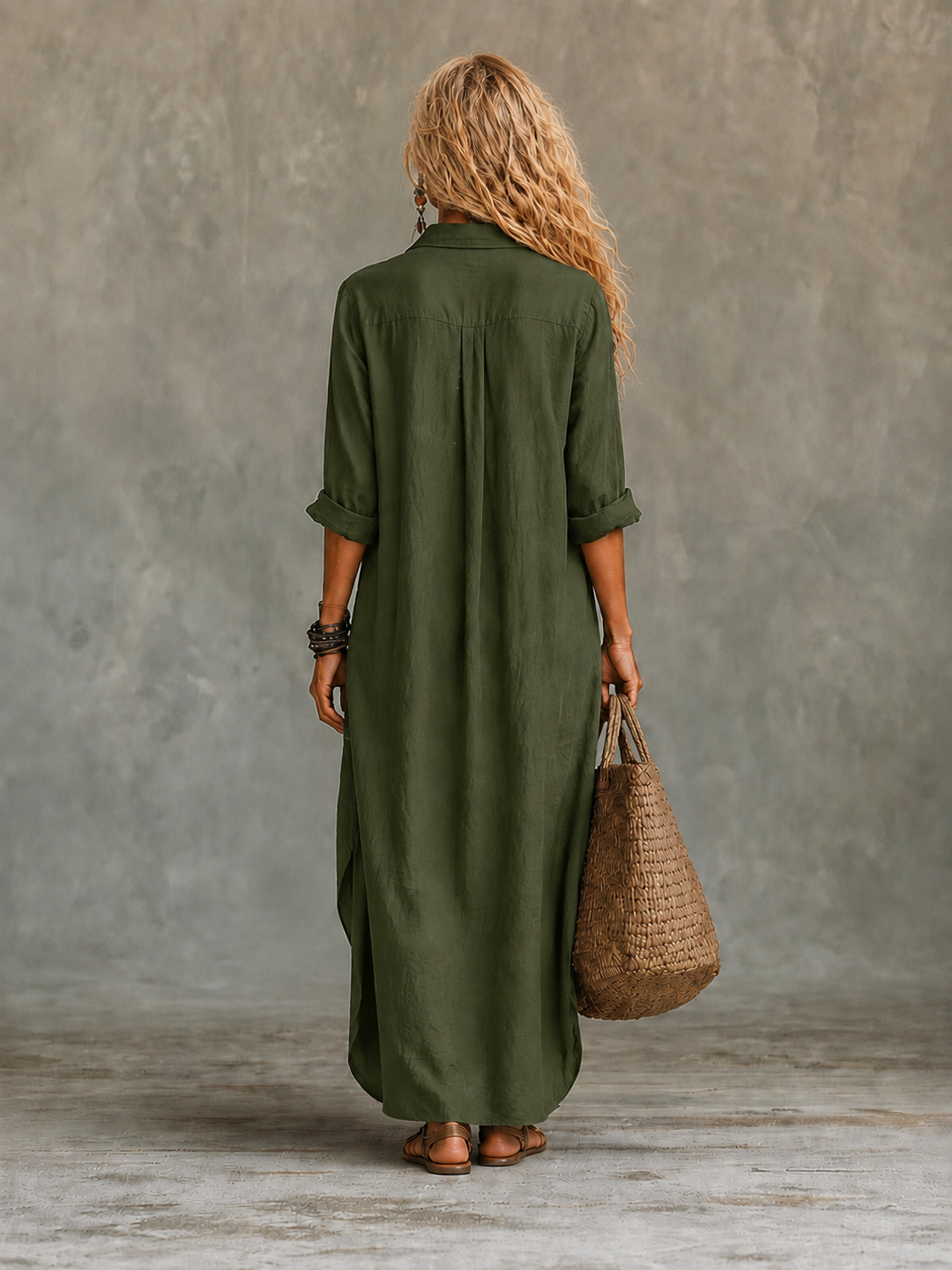 Vivienne | Abito Maxi Button-Down per Donne