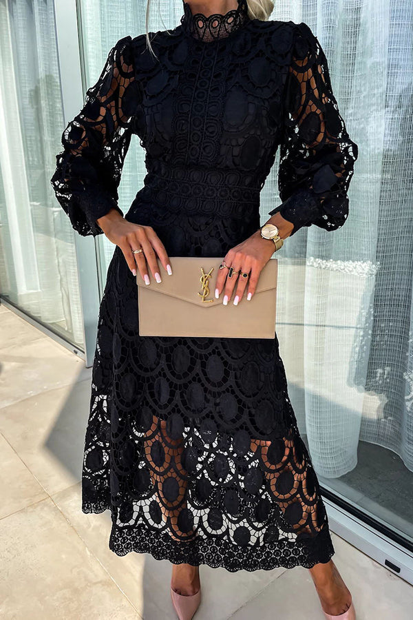 Liza™ | Abito in pizzo romantico
