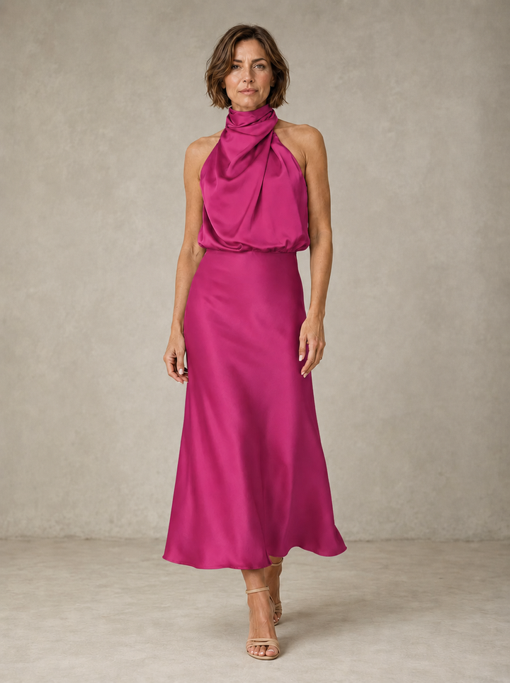 Harper | Abito Sera in Satin