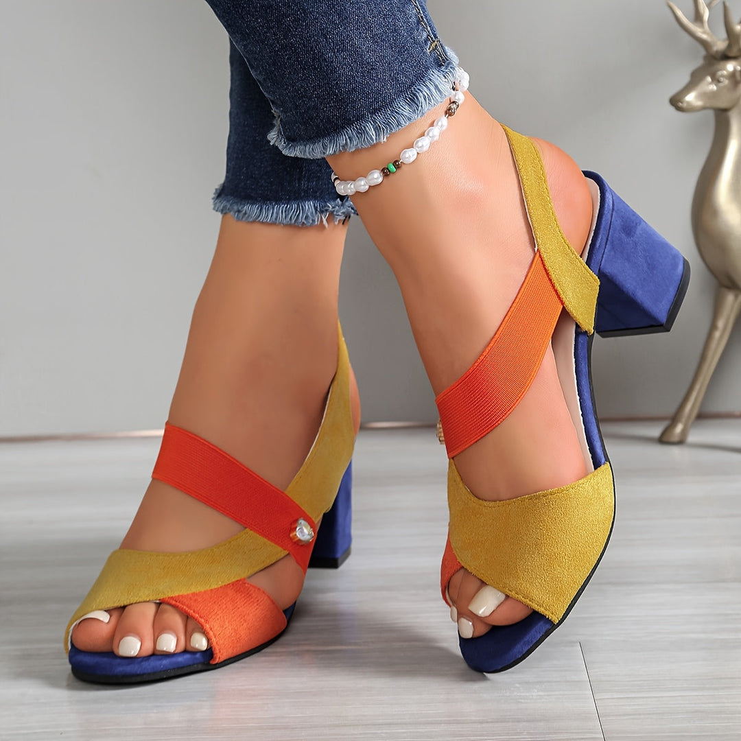 Lucia™ | Tacchi a Blocco Comfort Ortopedici