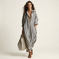 Carra | Abito Maxi a Righe