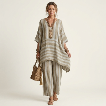 Kiara | Set a due pezzi a righe