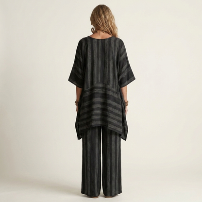 Kiara | Set a due pezzi a righe