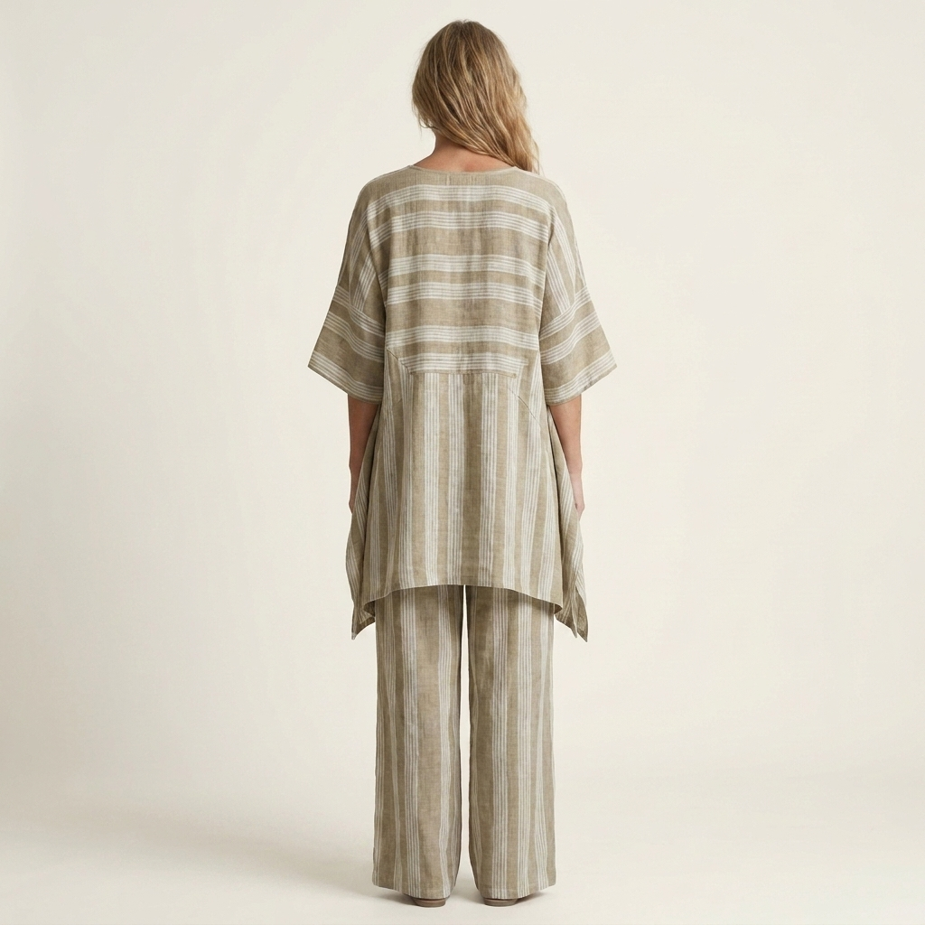 Kiara | Set a due pezzi a righe
