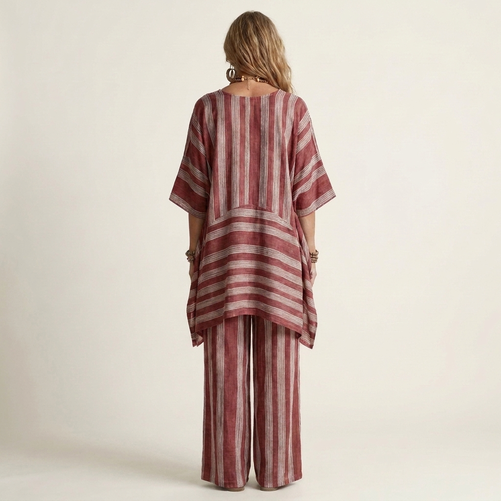 Kiara | Set a due pezzi a righe